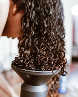 How to Diffuse Curly & Wavy Hair for Maximum Volume and Definition