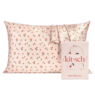 KITSCH Satin Pillowcase - Cherry Print