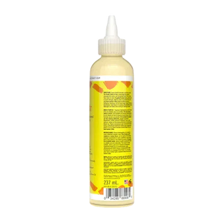 Bottle of Aunt Fannie's Kids E-Blast Vitamin E & Flaxseed Nourishing Scalp Remedy on a white background
