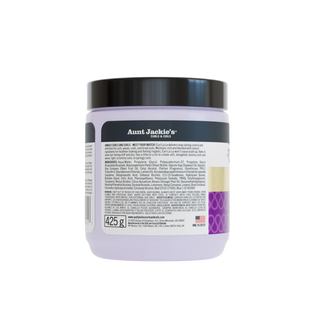 Jar of Aunt Jackie's product on a white background