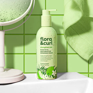 Flora & Curl Strengthen Me Baobab Marula Bonding Mask 300ml