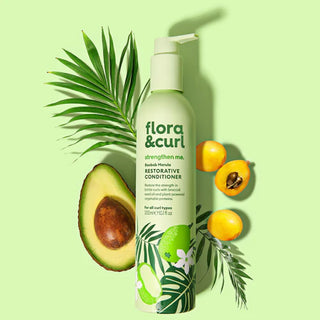 Flora & Curl Baobab Marula Restorative Conditioner 300ml