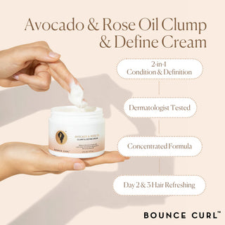 Avocado & Rose Oil Clump & Define Cream 177ml