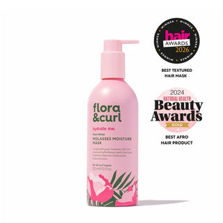 Flora & Curl Rose Water Molasses Moisture Mask 300ml