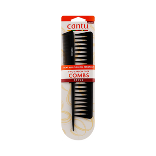 Hair Style Carbon Fibre 2 Combs