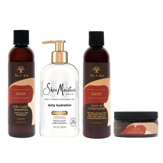 Coconut Hydration & Curl Clarity Bundle (4 Products)