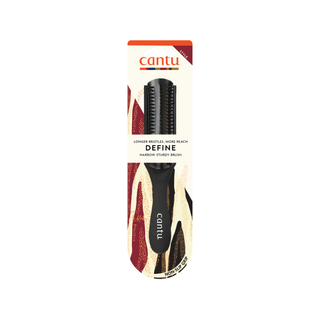 Cantu Define hairbrush packaging on a white background