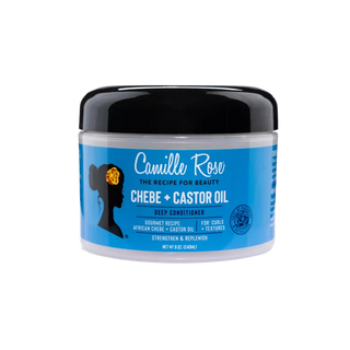 Camille Rose Chebe + Castor Oil product on a white background