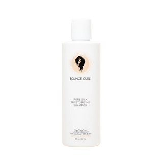 Bounce Curl shampoo bottle on a white background
