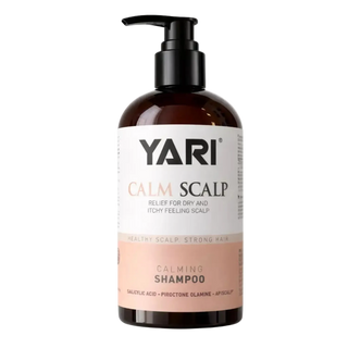 YARI Calm Scalp shampoo bottle on a white background
