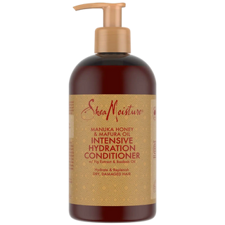 SheaMoisture intensive hydration conditioner bottle on a white background
