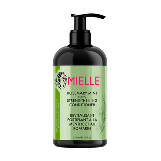 MIELLE Rosemary Mint Blend Strengthening Conditioner bottle on a white background
