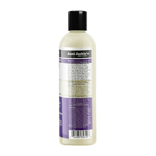 Bottle of Aunt Jackie's product on a white background