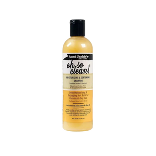 Aunt Jackies Oh So Clean Shampoo 355ml on a white background
