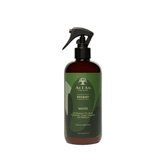 Brown spray bottle with green label on a white background