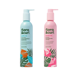 Flora & Curl Refresh & Detangle Set (Shampoo & Leave-In)