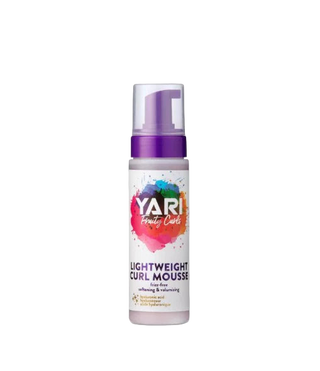 YARI Lightweight Curl Mousse bottle on a white background